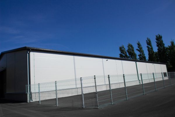 Warehouse Gutter Installation in Louisburg