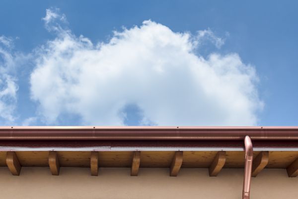 Copper Gutter Installation in Louisburg