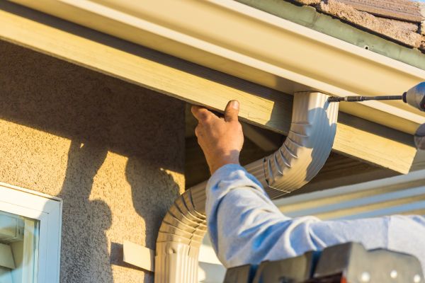 Aluminum Rain Gutter Service in Louisburg