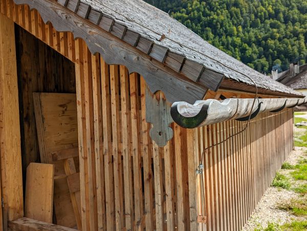 Wood Gutter Repair in Louisburg