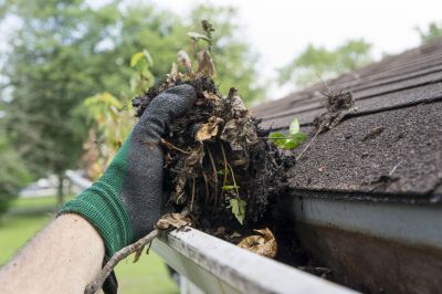 Cleaning Residential Gutters